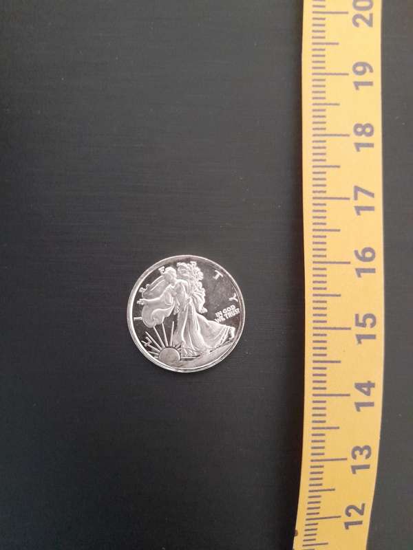 1/10 Troy OZ .999 Fine Silver