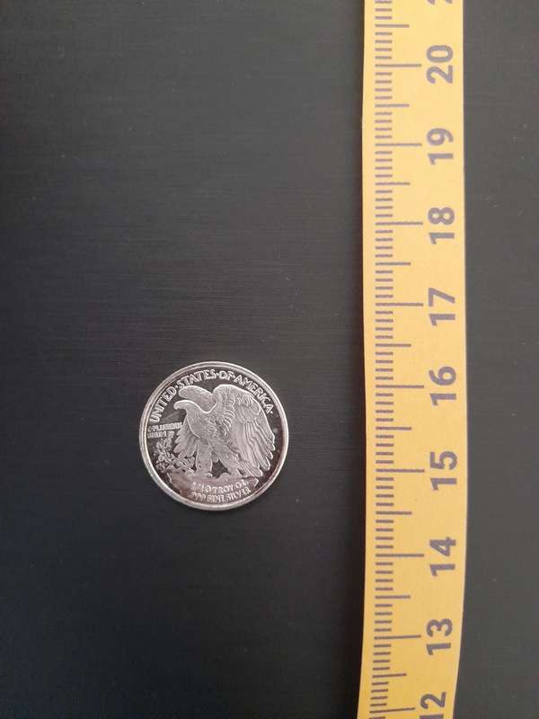 1/10 Troy OZ .999 Fine Silver