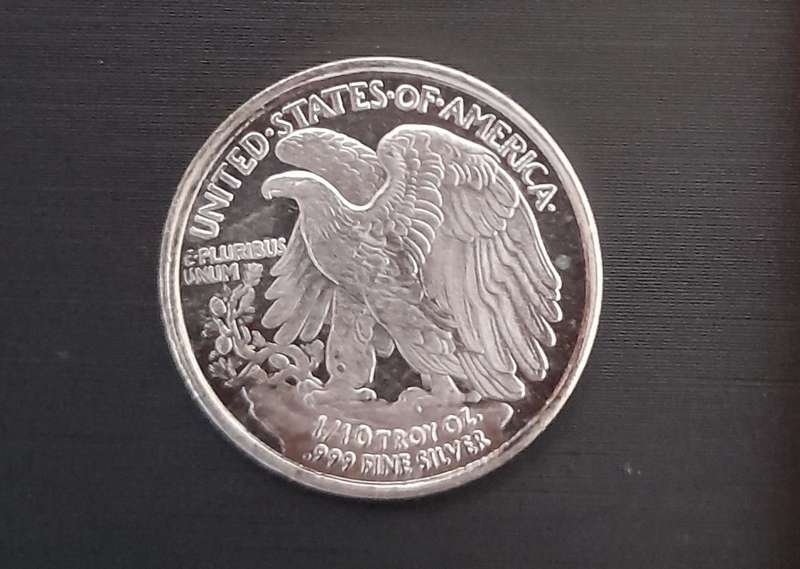1/10 Troy OZ .999 Fine Silver