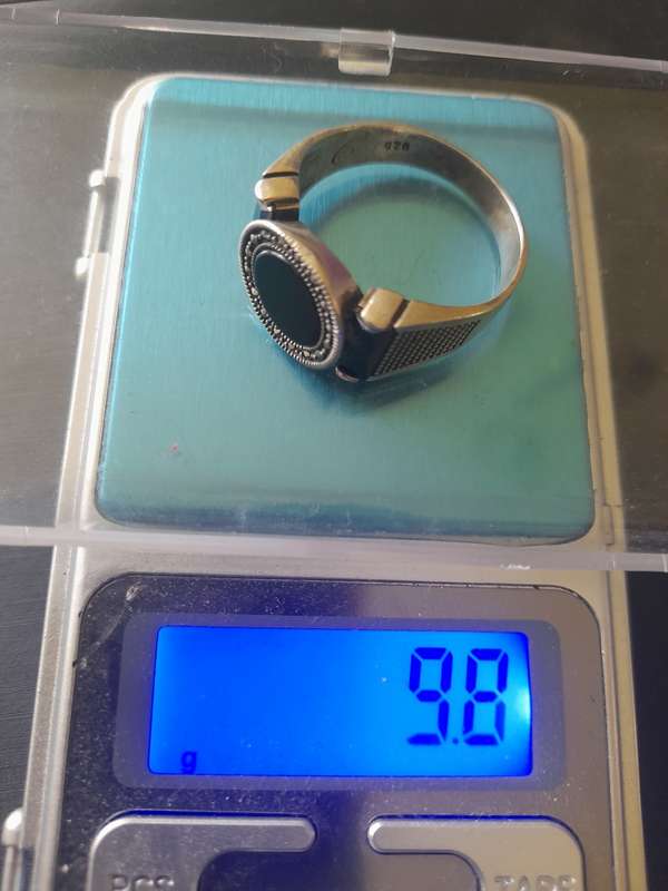 Large Sterling Silver Ring