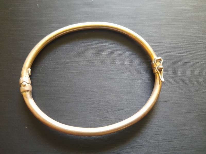Sterling Silver Bangle # Italy