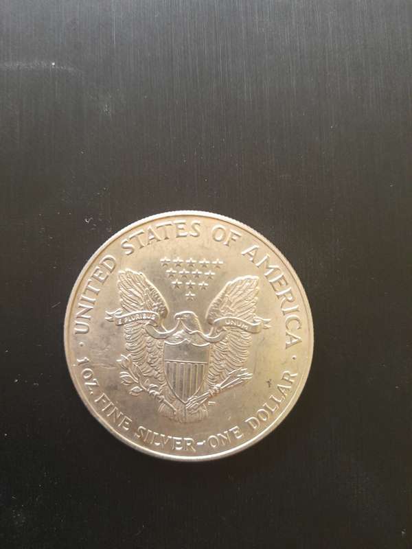 2001 USA 1 Oz Fine Silver