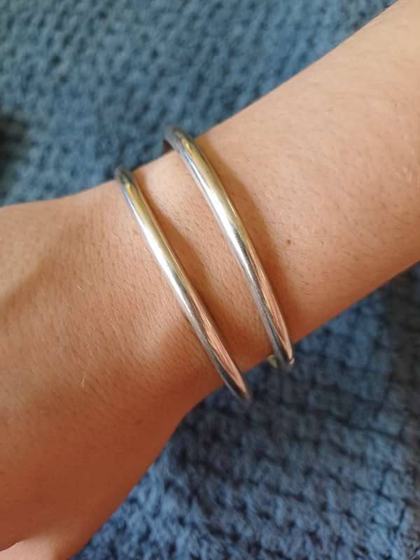 Solid Sterling Silver Bangles