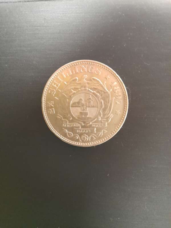 ZAR 1897 2 1/2 Shilling