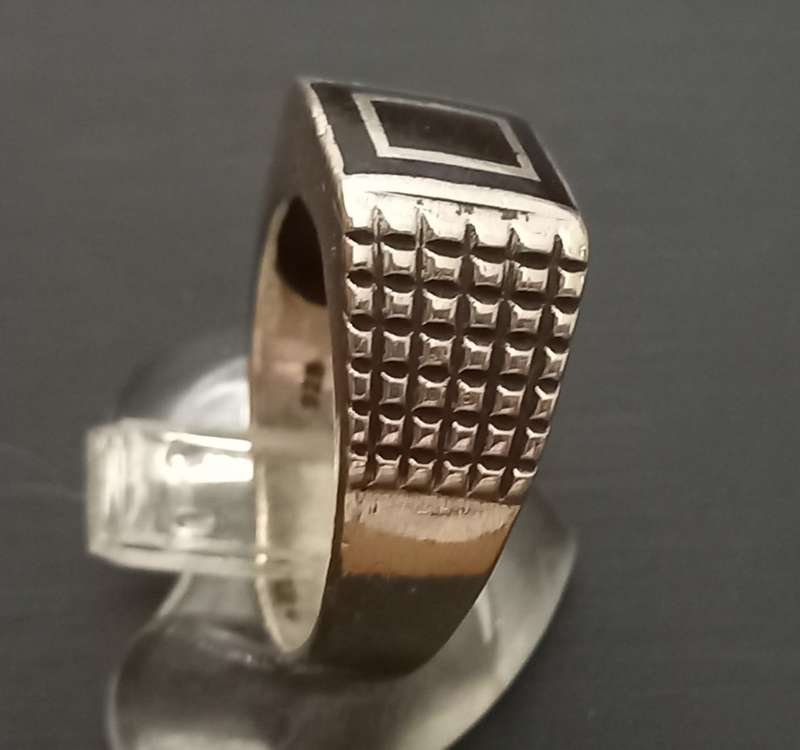 Man Sterling Silver Ring