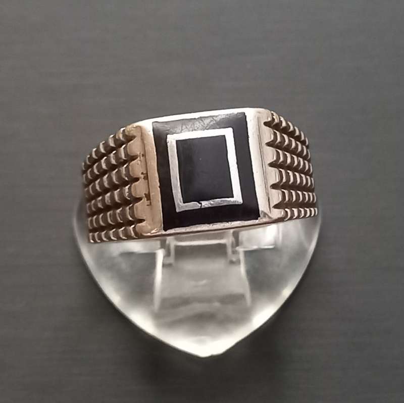 Man Sterling Silver Ring