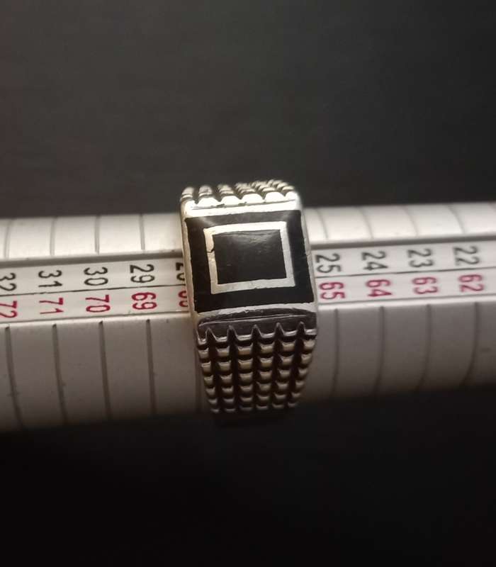 Man Sterling Silver Ring