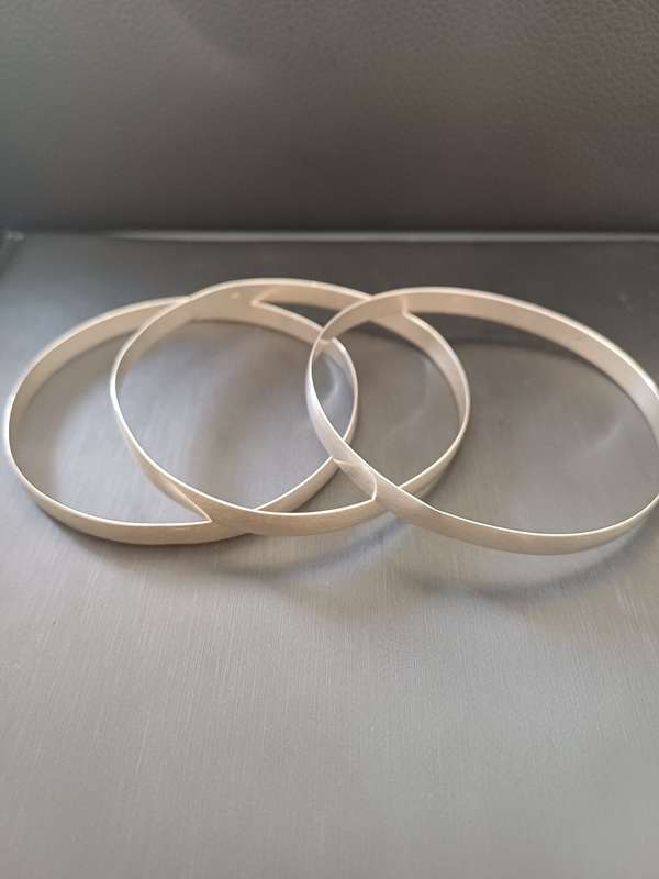 Lot Sterling Silver Bangles