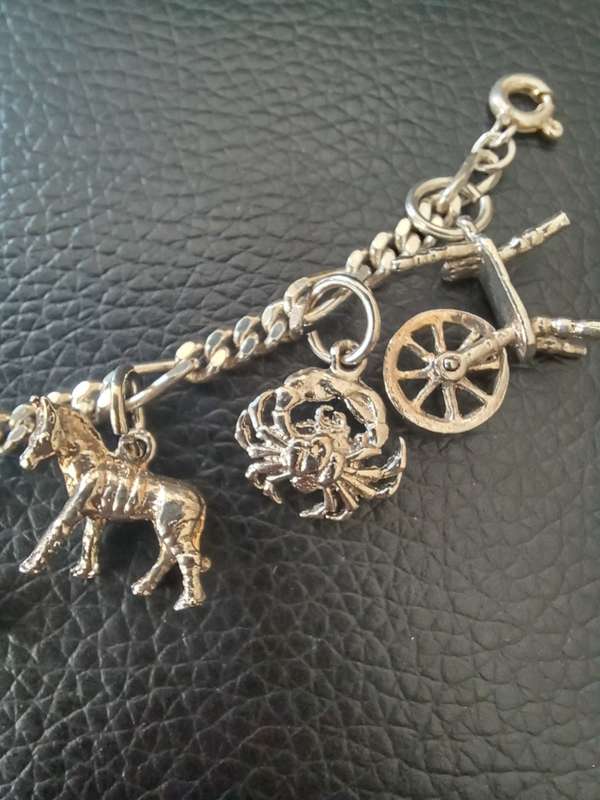 Sterling Silver Charm Bracelet