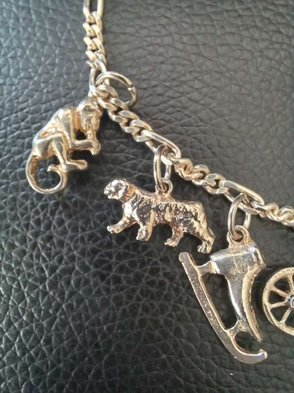 Sterling Silver Charm Bracelet