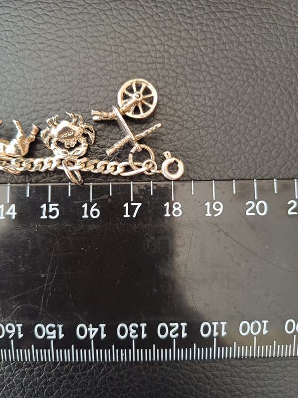 Sterling Silver Charm Bracelet