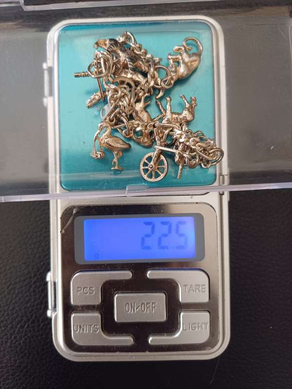 Sterling Silver Charm Bracelet