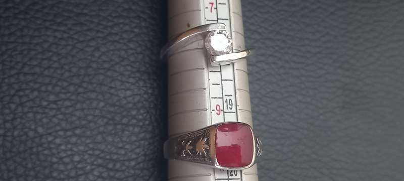 Lot of 5 Sterling Silver Rings /1/