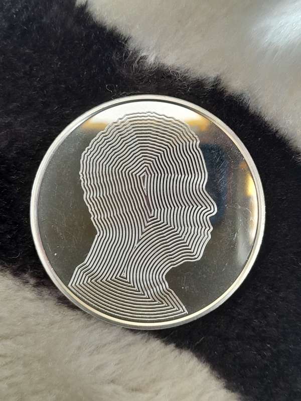 2018 1oz Silver Norway Nelson Mandela 100th Anniv of Birth