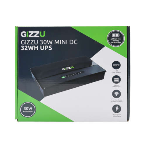 GIZZU 30W 32Wh 8800mAh Mini DC UPS