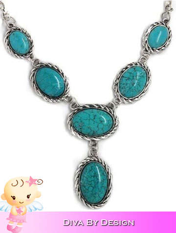 Incredibly beautiful turquoise necklace