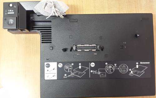 NEW!!! LENOVO THINKPAD Advanced Mini Docking Station with NEW Lenovo 90W 20V Charger!!!