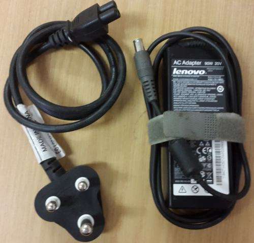 Original Lenovo charger - 90W - 20V - Tested - Working 100% + FREE Clover Power Plug!!!