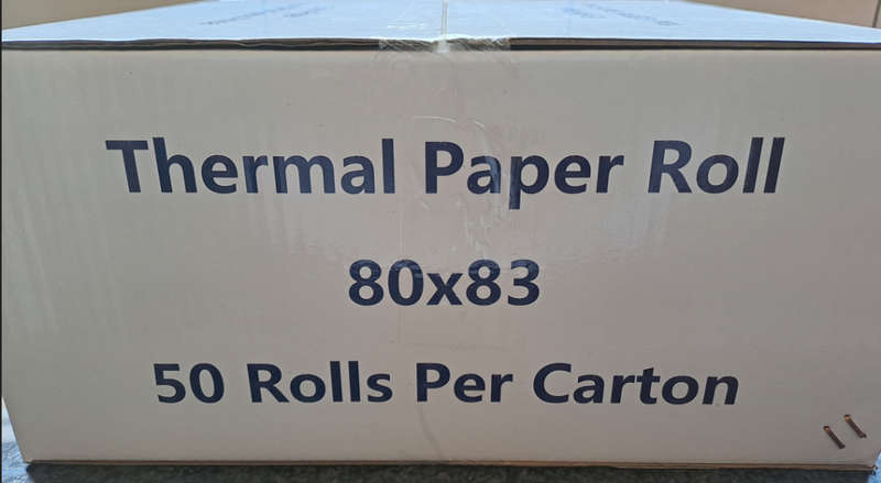 Thermal Till Rolls - 50 Pack (80 x 83 - 65gsm)