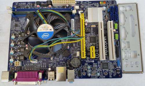 Foxconn Desktop Board H61MXP + 1 x 2GB DDR3 Memory + Intel Pentium CPU G2030 @ 3.00 GHz