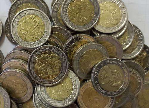50 X 2011 SARB 90th Anniversary R5.00 Coins - Bid per coin for the lot!!