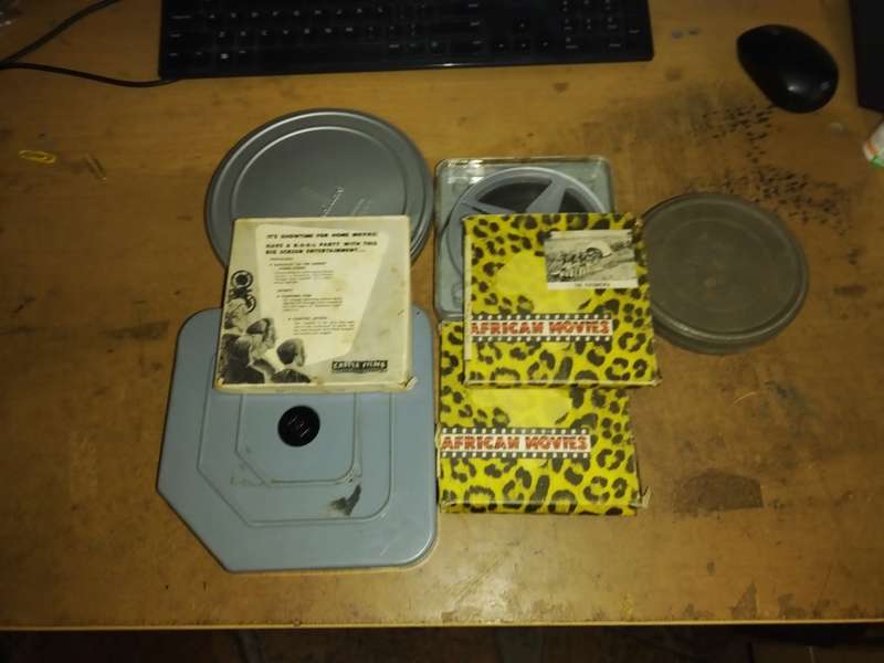 Cartoons and documentaries on 8mm Film