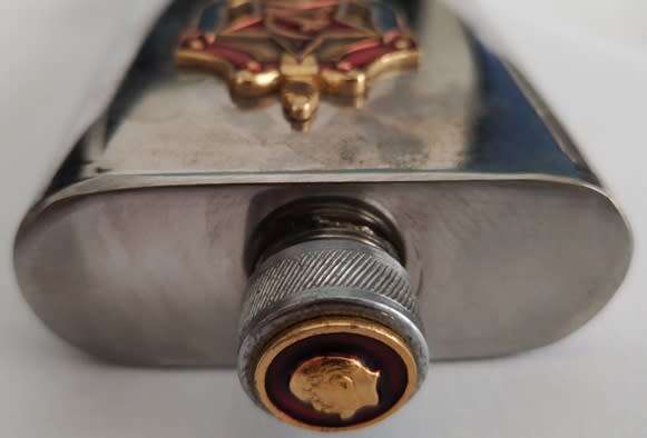 KGB Vodka Flask