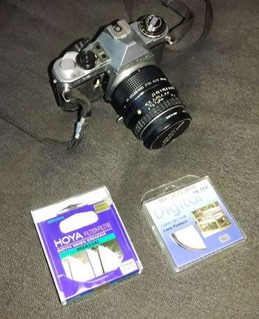 Pentax ME Super 35mm SLR Film Camera with Accessories