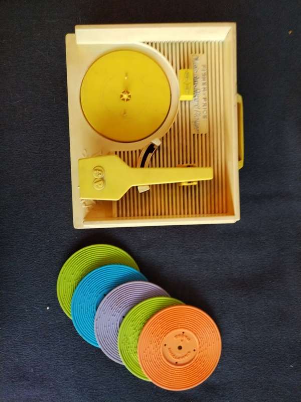 Fisher Price Music Box Record Payer 1970s