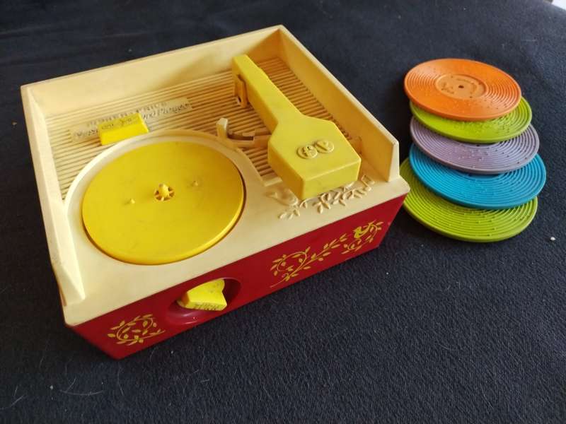 Fisher Price Music Box Record Payer 1970s