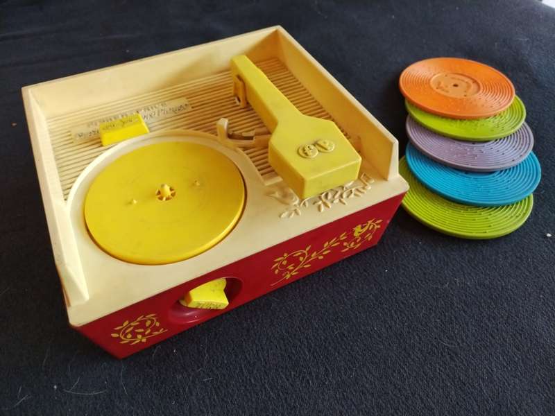 Fisher Price Music Box Record Payer 1970s