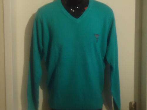 GUESS Turquoise Jersey - Large