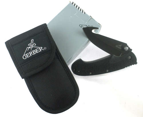 Gerber Profile Folding Knife with Gut Hook - Hunting Knife