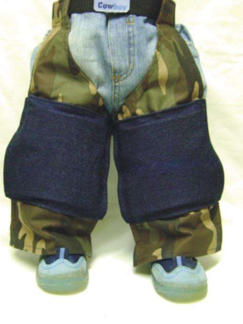 Cowboy Baby Knee Protectors