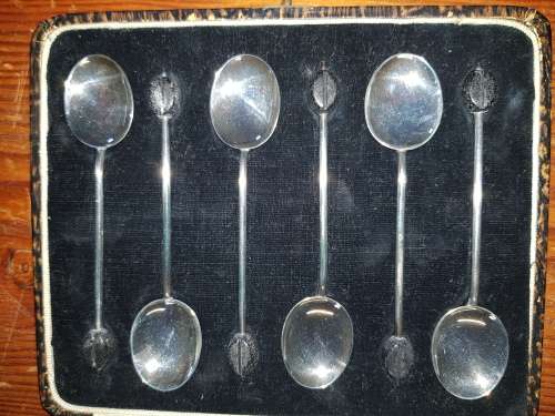 Silver coffee spoons