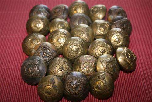 SA Infantry tunic buttons