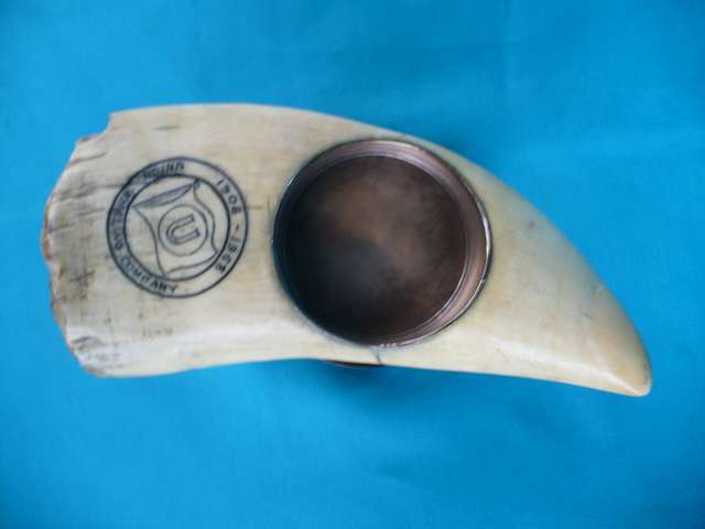 VINTAGE WHALE BONE TOOTH