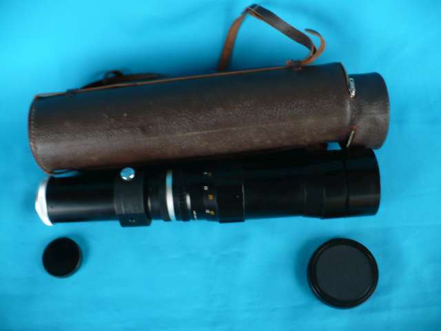 CUNAR TELEPHOTO LENS 1:6.3  f = 400 MM