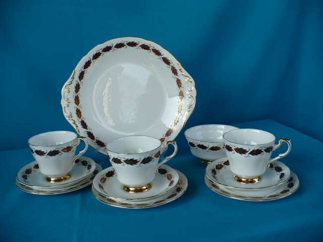 PARAGON "ELEGANCE" TEA FOR 3