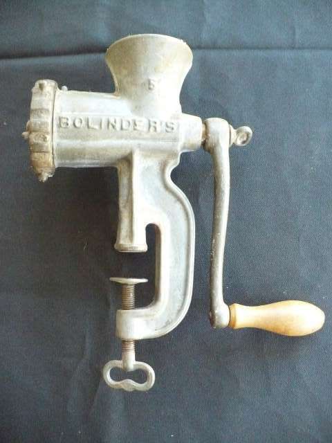 OLD BOLINDER'S No. 5 MINCER