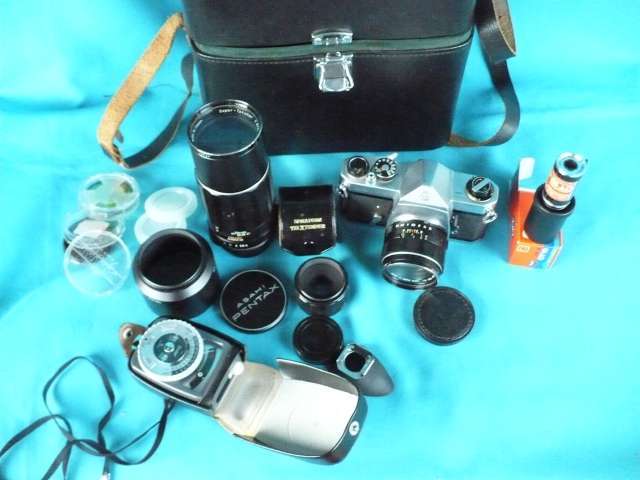 VINTAGE PENTAX ASAHI SPOTMATIC FILM CAMERA    +++PLUS