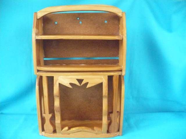PINE SPICE RACK