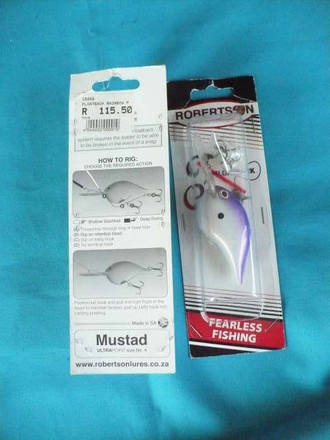 ROBERTSON LURE FLOATBACK RAINBOW
