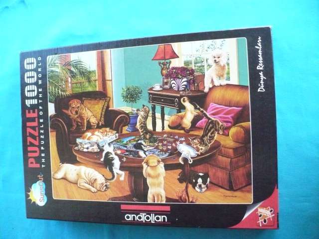PUZZLE 1000  "PUZZLER'S HELPERS  HIGGINS BOND"
