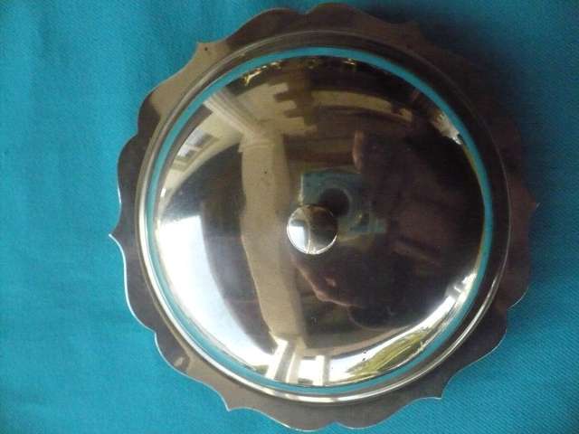 EMESS SILVER PLATE BUTTER DISH
