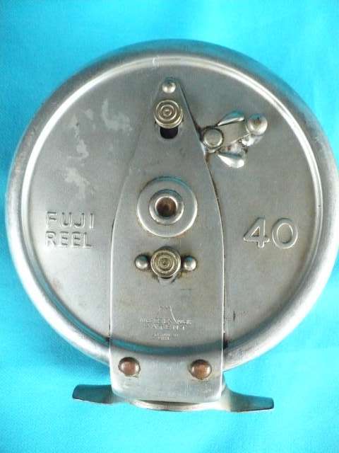 VINTAGE   FUJI 40 ALL STAINLESS STEEL     FISHING REEL