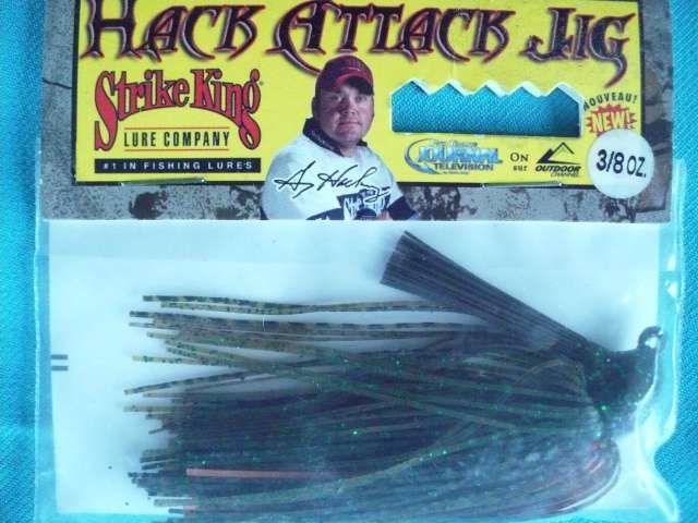 LURE STRIKE KING HACK ATTACK JIG LURES 3/8 OZ