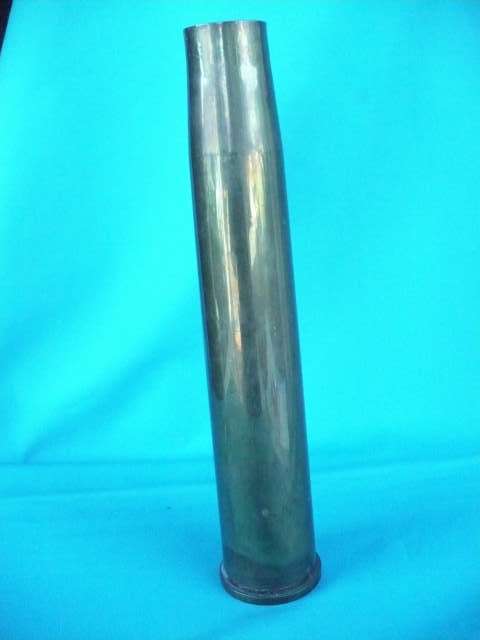 WW11 BRASS CANON SHELL  44 CM LONG