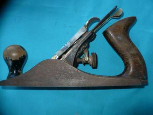 VINTAGE  STANLEY BAILEY WOOD PLANE