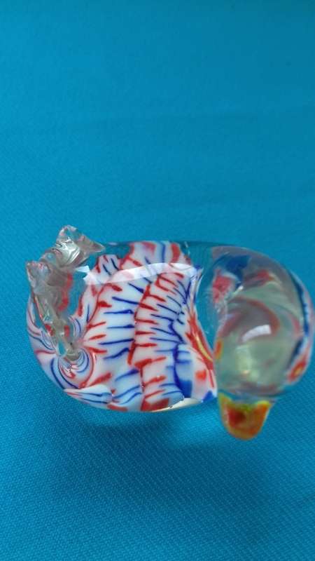 LITTLE   VINTAGE MURANO MILLEFIORI   DUCK